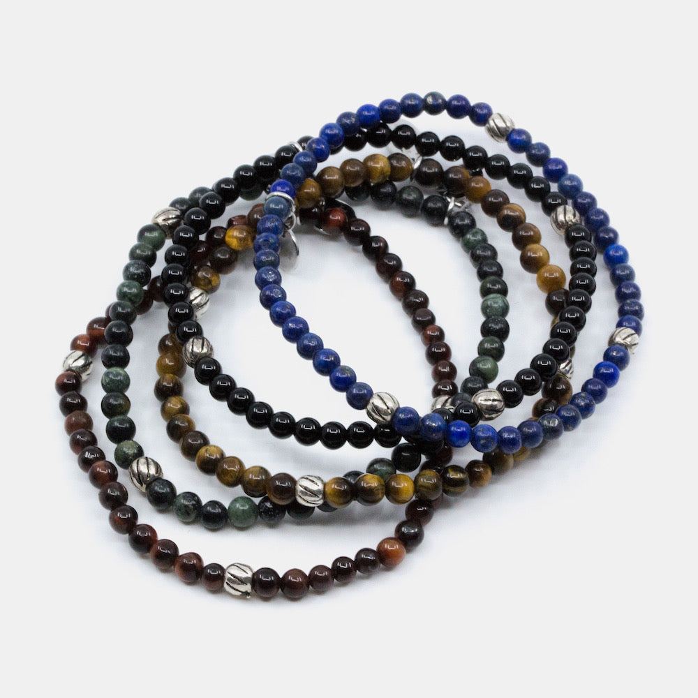 Materialval - Ädelstenar i herrarmband