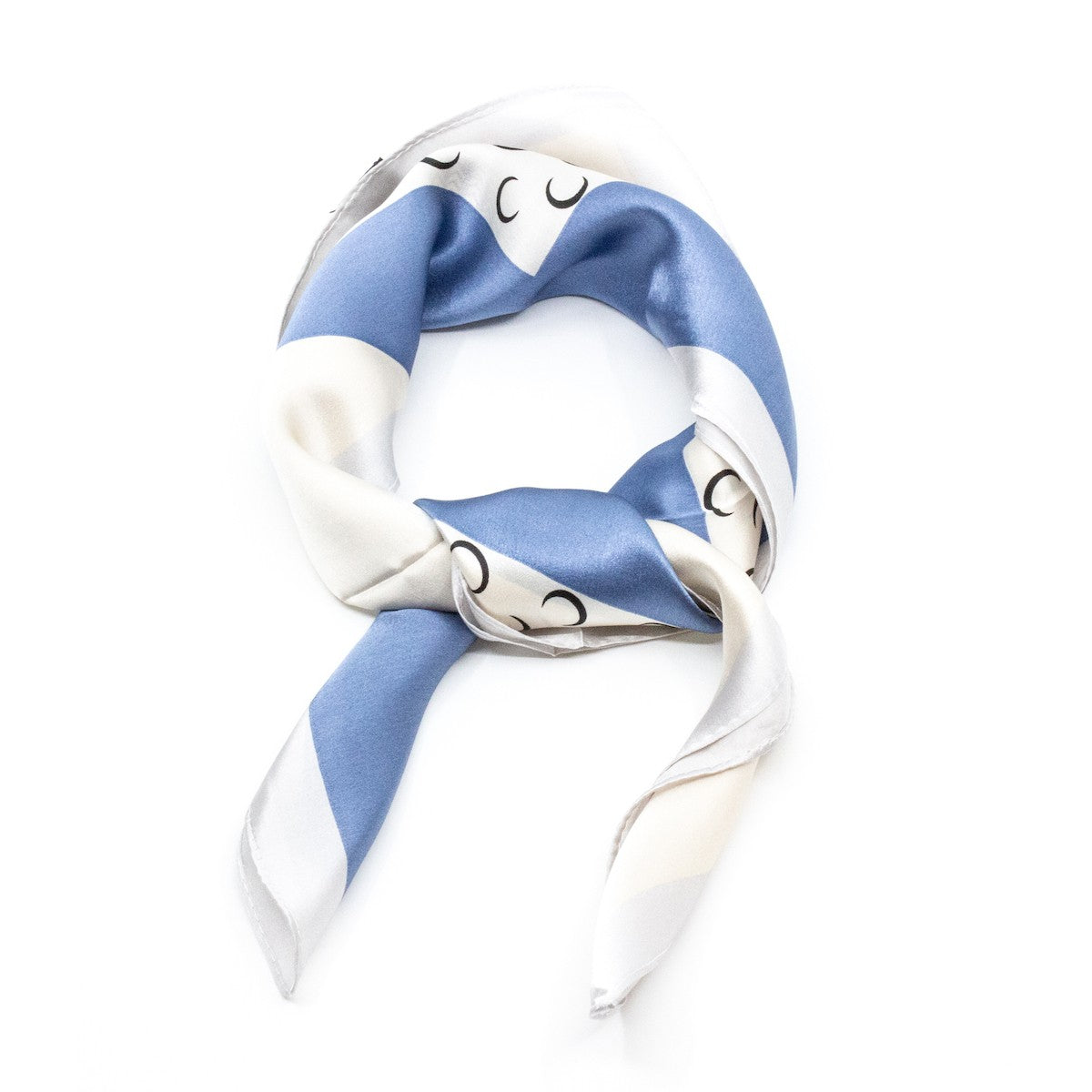 Sutri Sidensjal Blå Blå