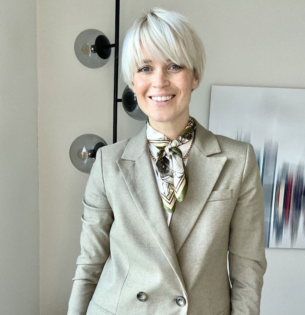 Elst Sidensjal 50x50cm Sand Sand