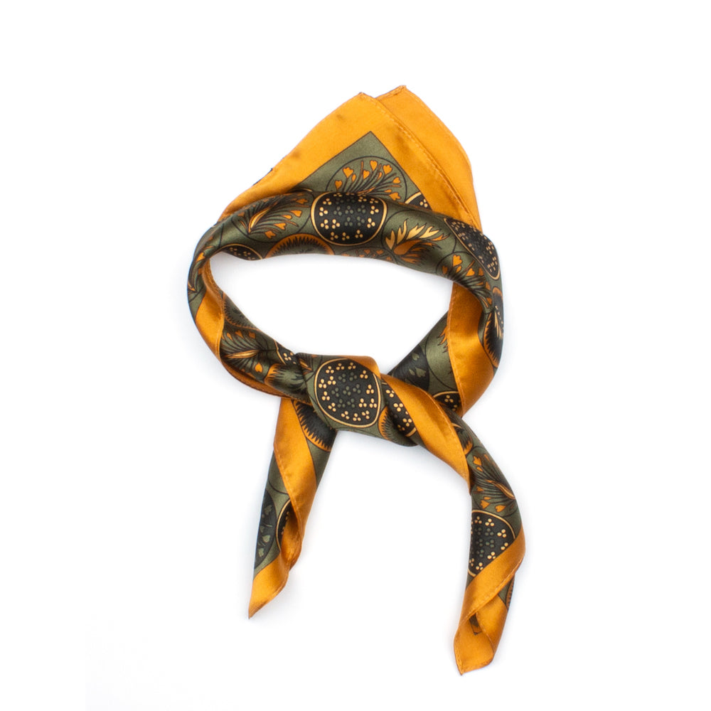 Hameln Silk Shawl Green