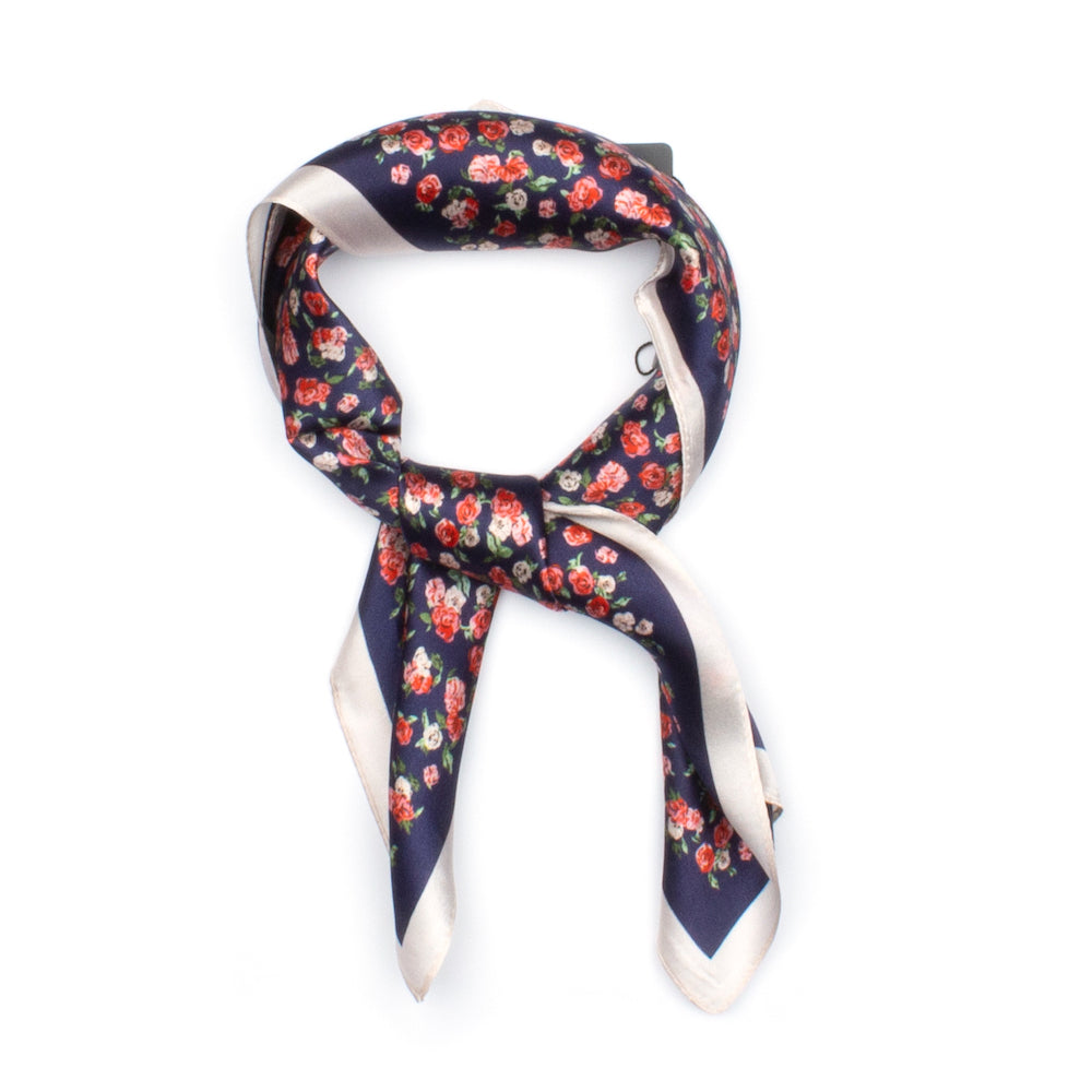 Hameln Sidensjal Blå