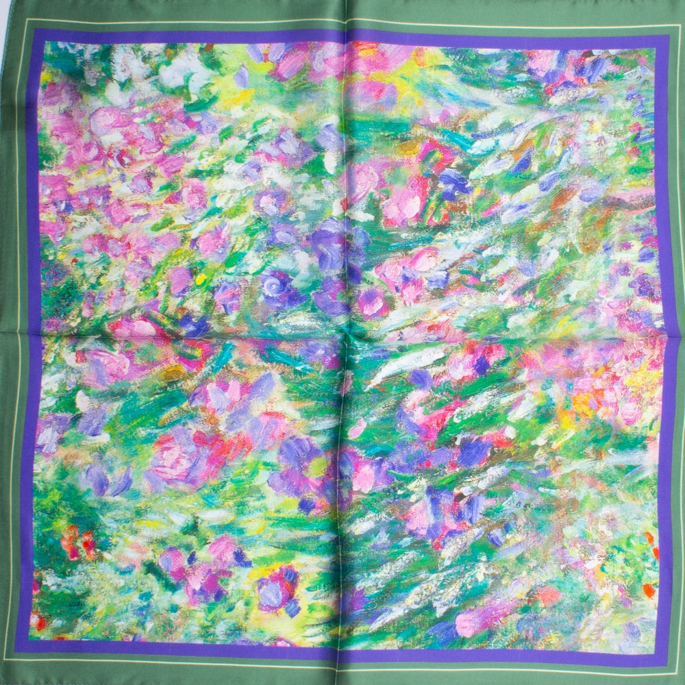 Apen Sidensjal Grön