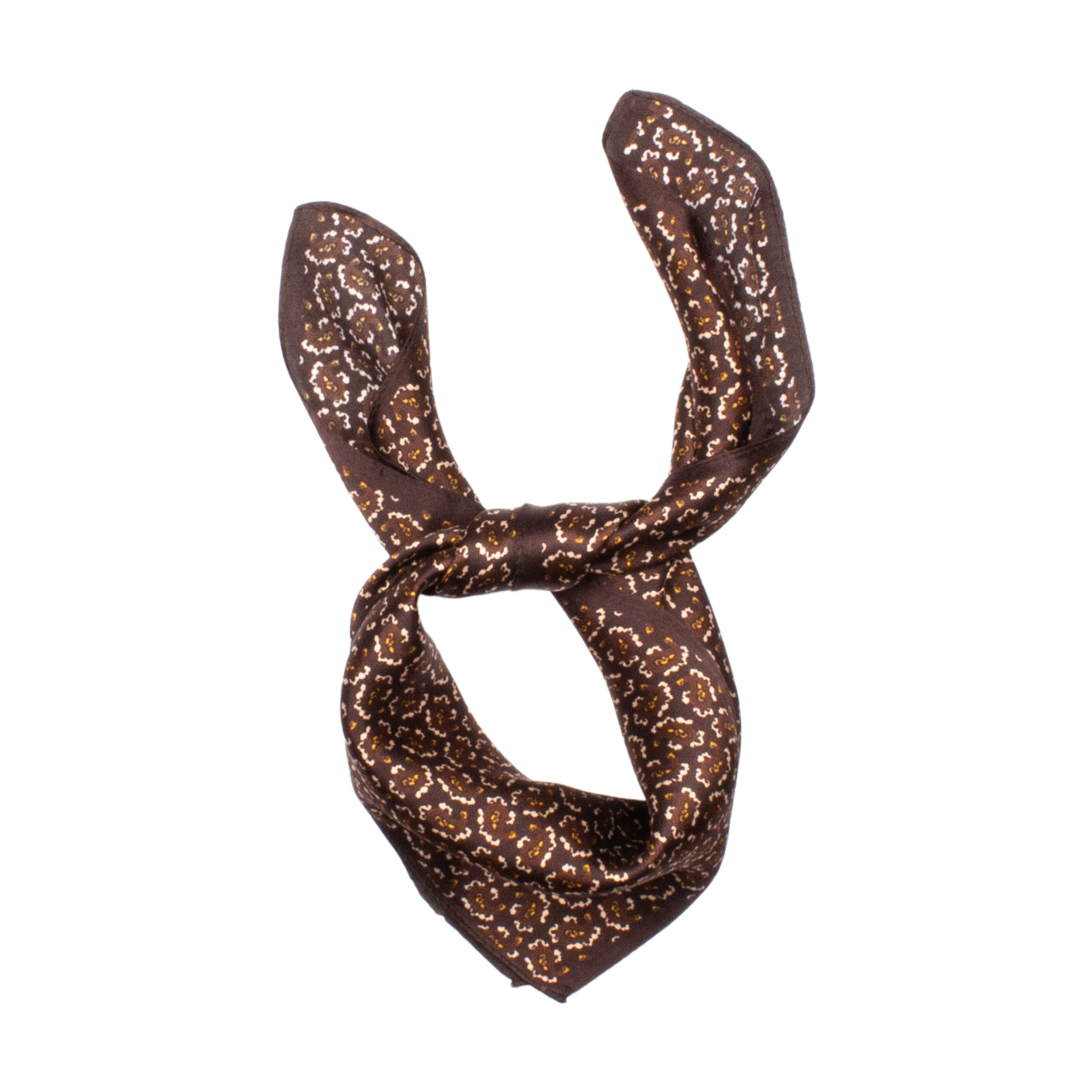 Belas Sidensjal Brun