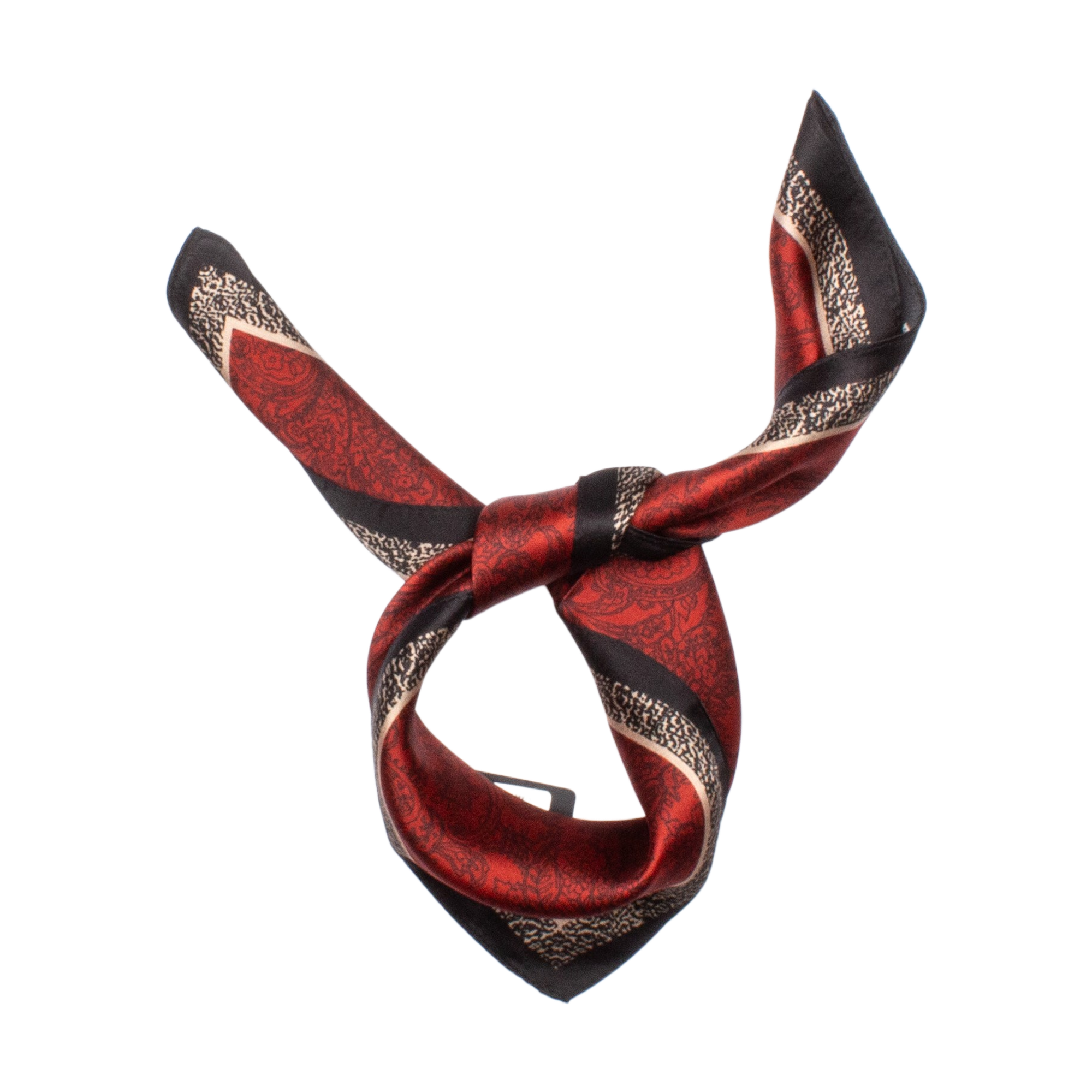 Benifica Sidensjal 50x50cm Röd