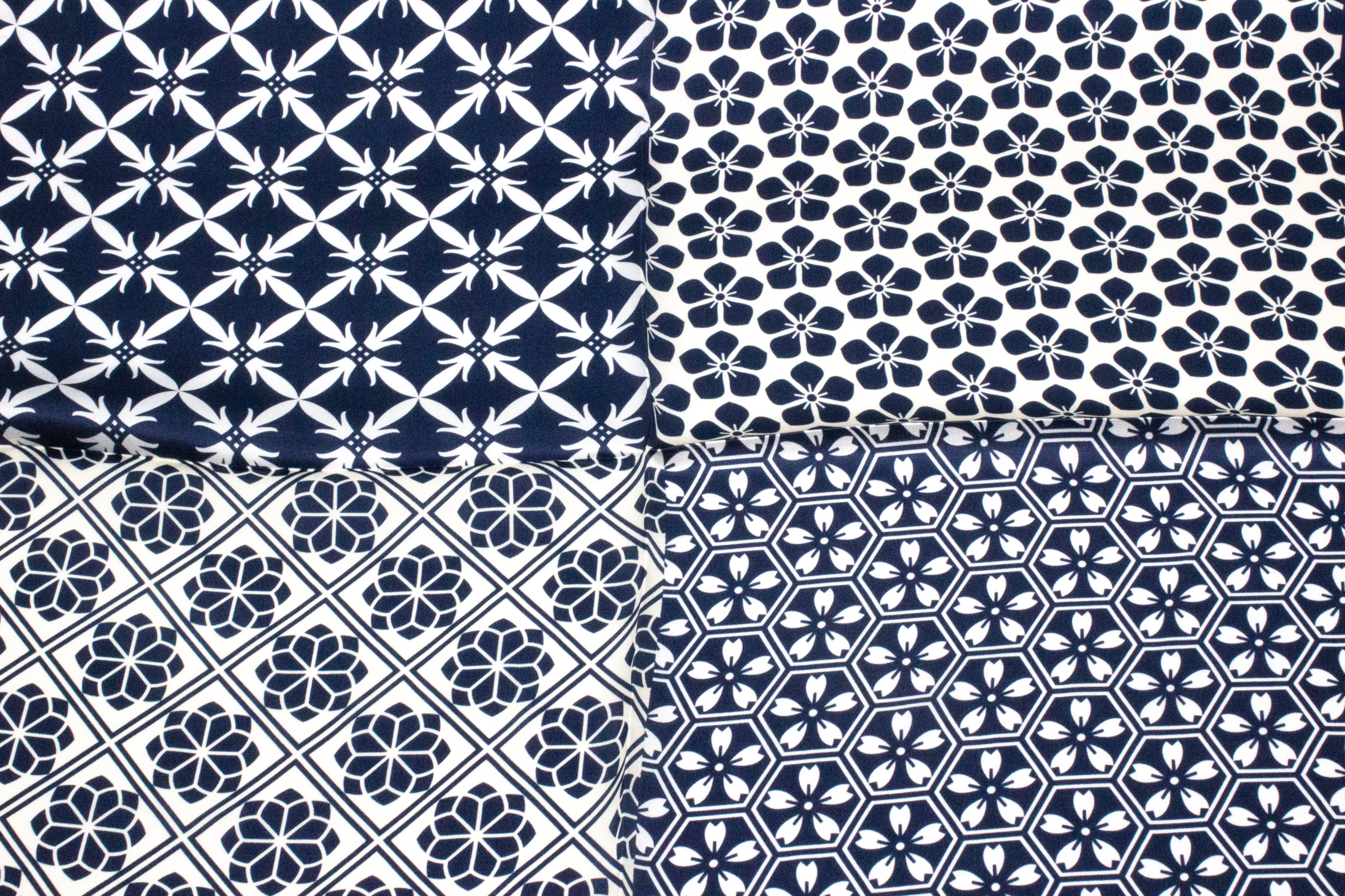 Worthing Sidensjalar 50x50cm Blå