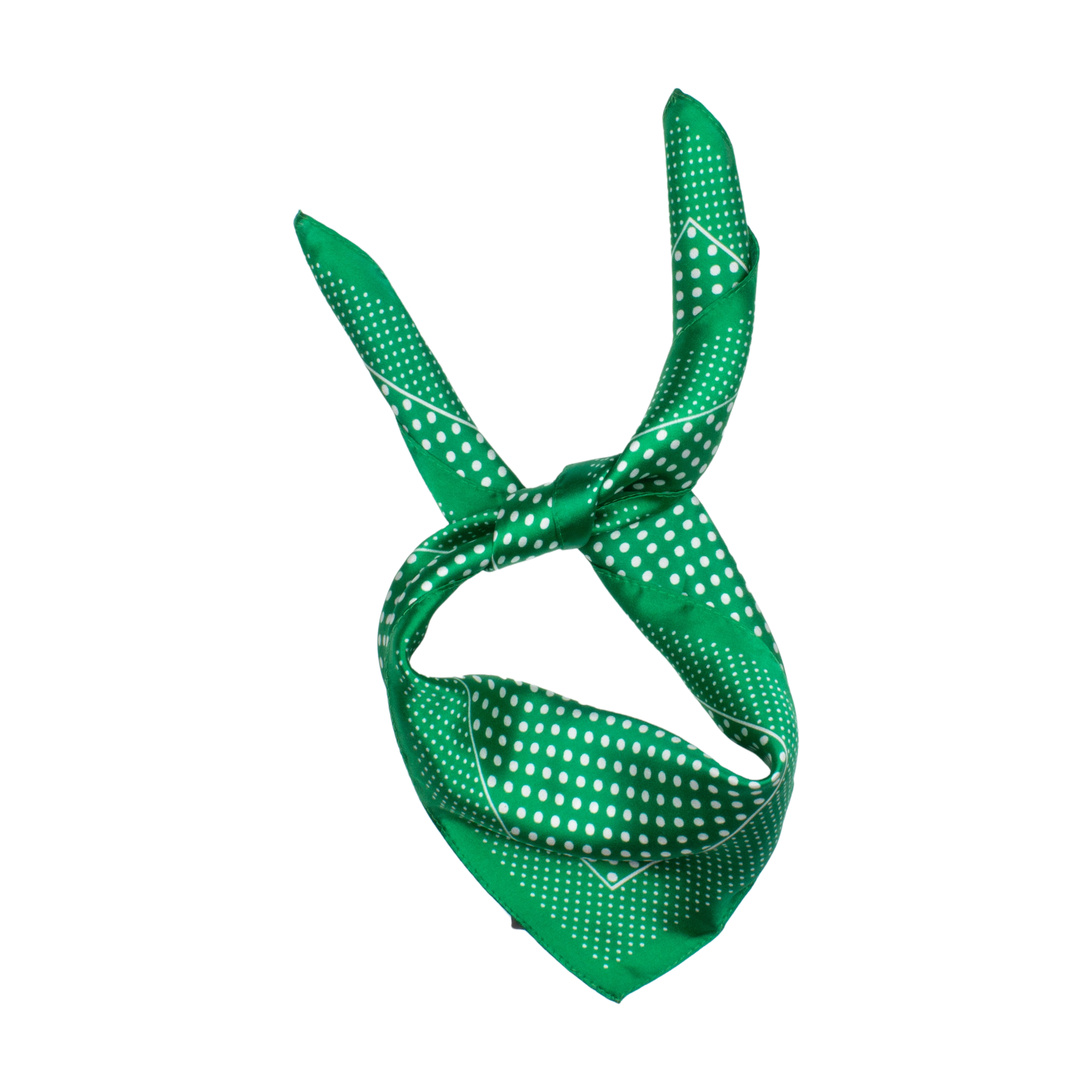 Hastings Sidensjal 50x50cm Grön