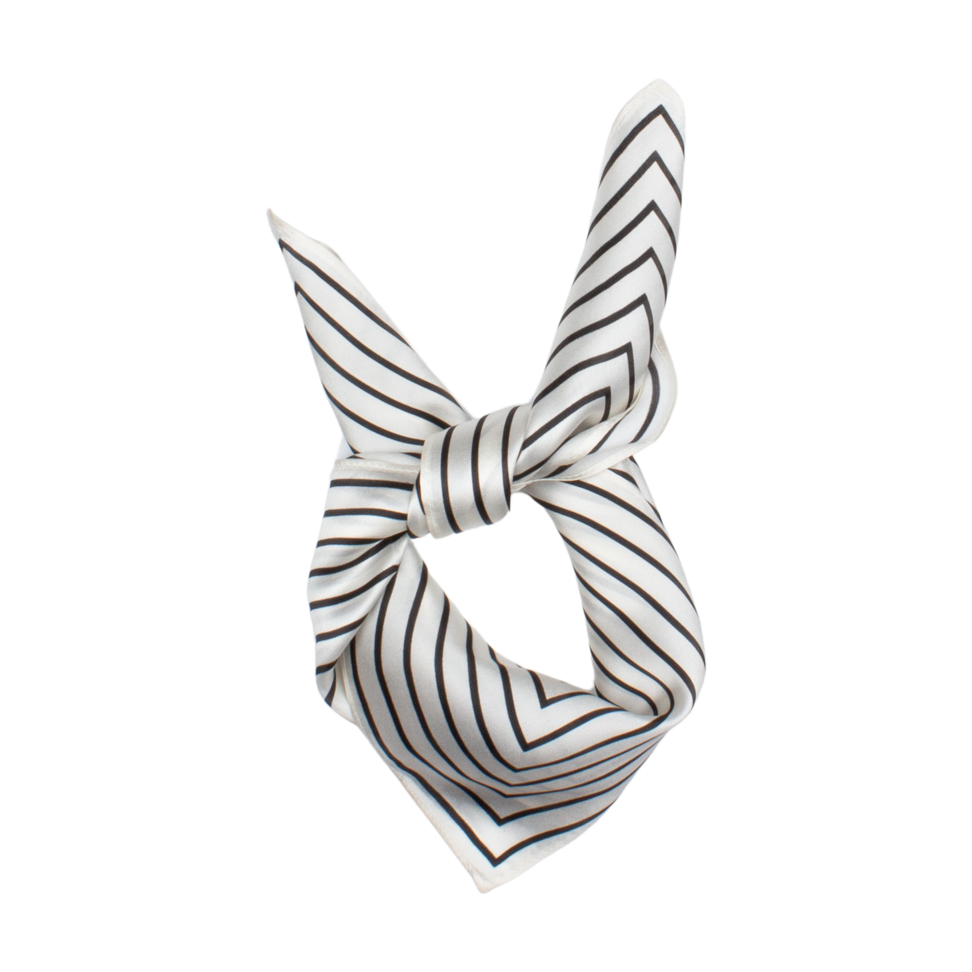 Eastbourne Sidensjal 50x50cm Vit