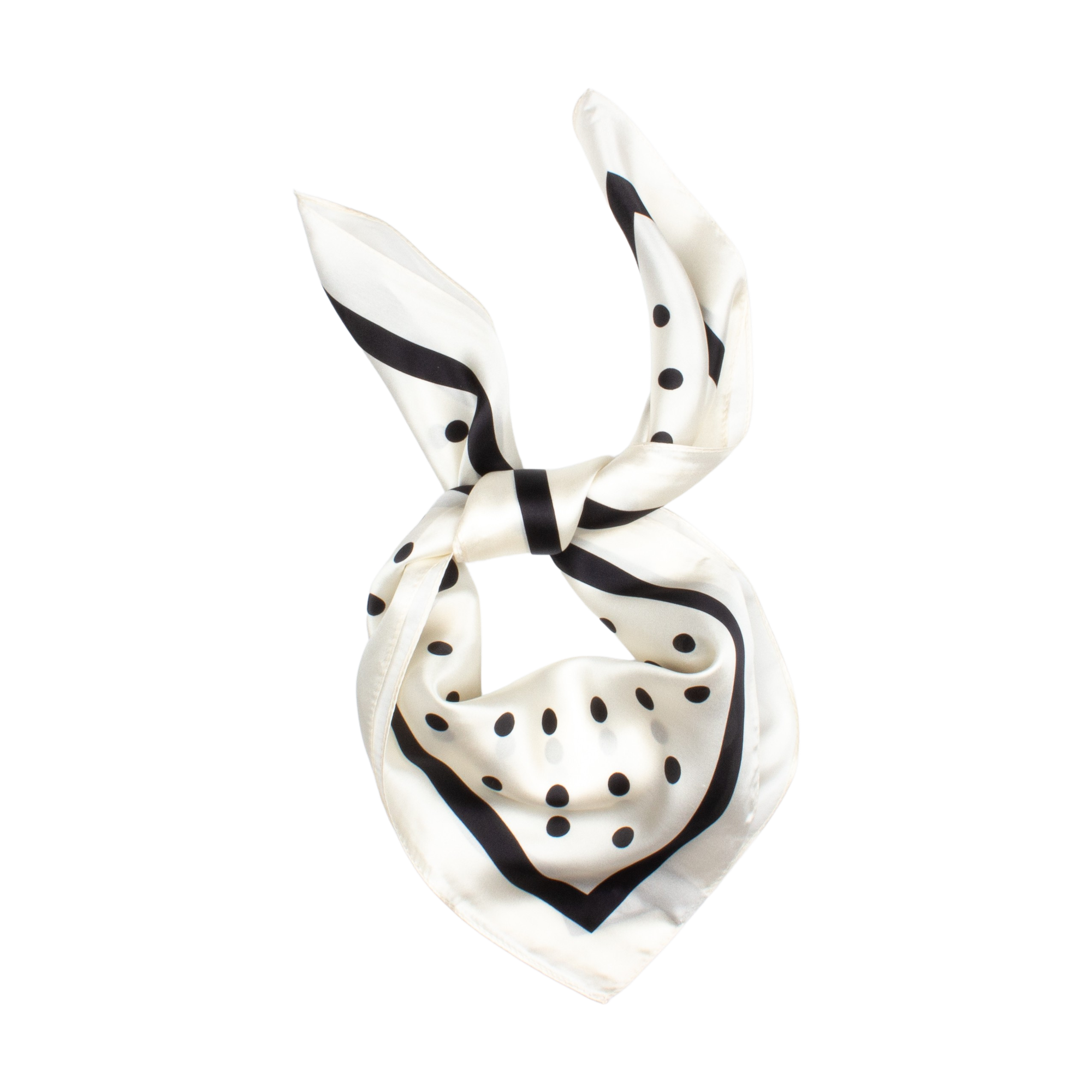 Luton Sidensjal 70x70cm Vit