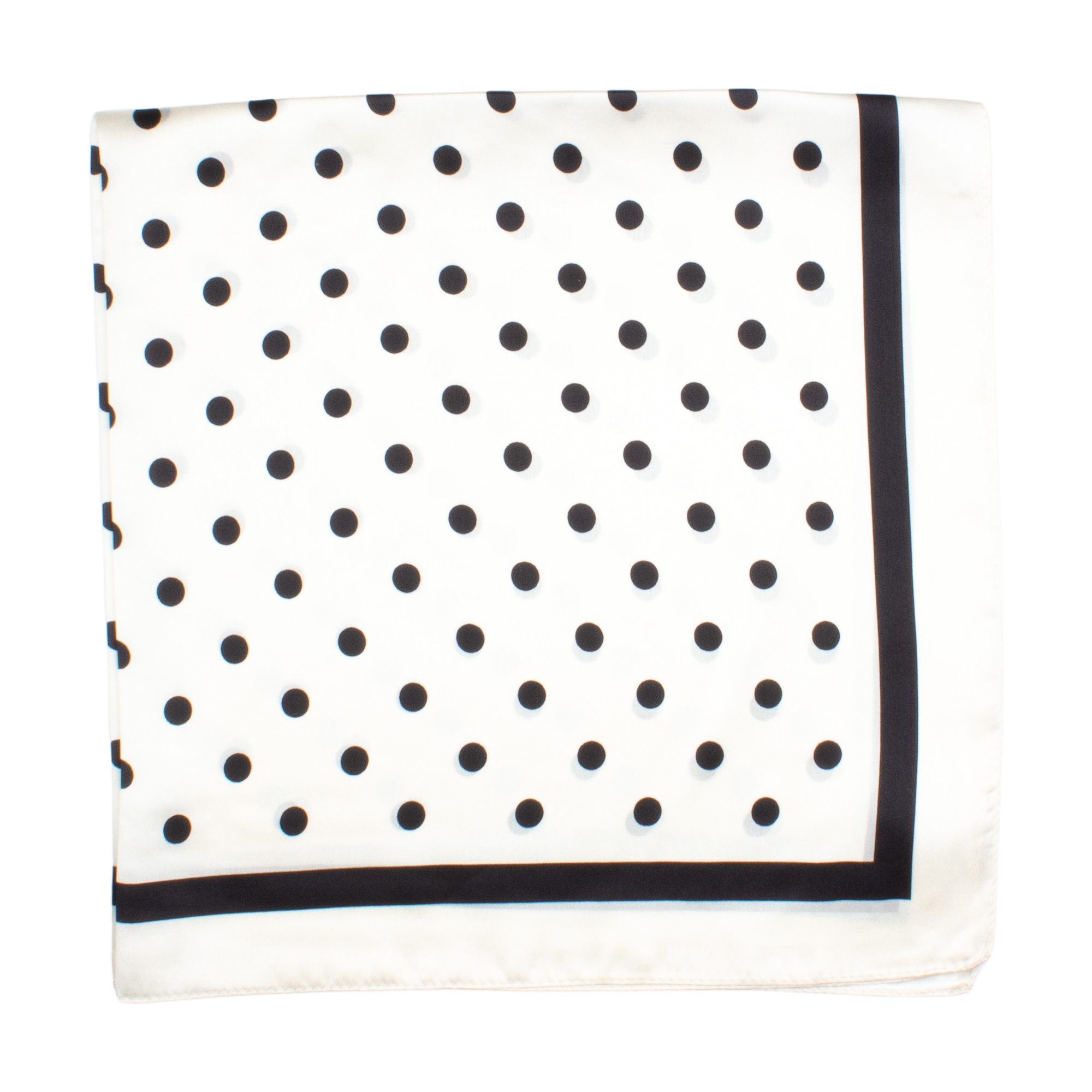 Luton Sidensjal 70x70cm Vit