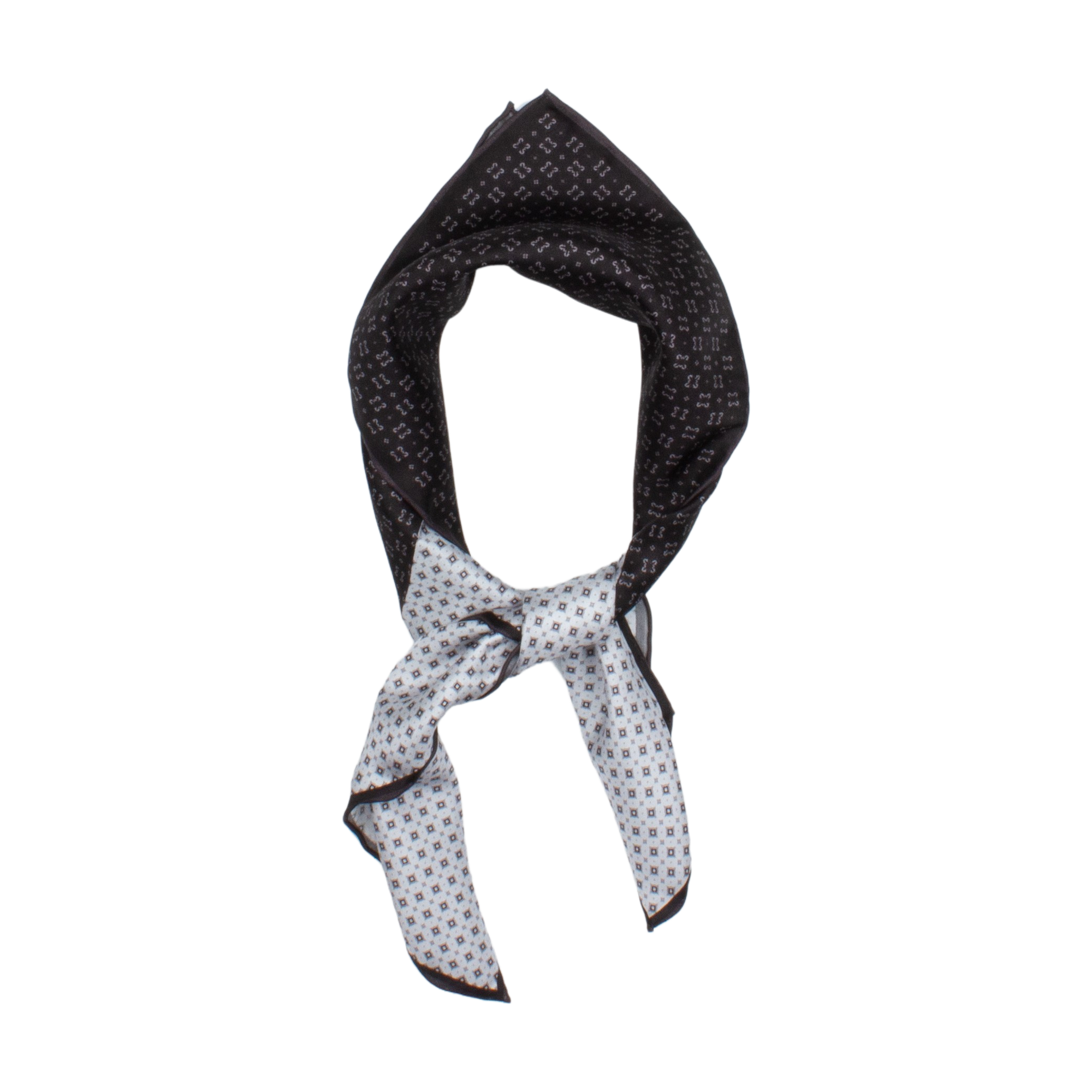 Leiston Sidensjal 50x50cm Svart