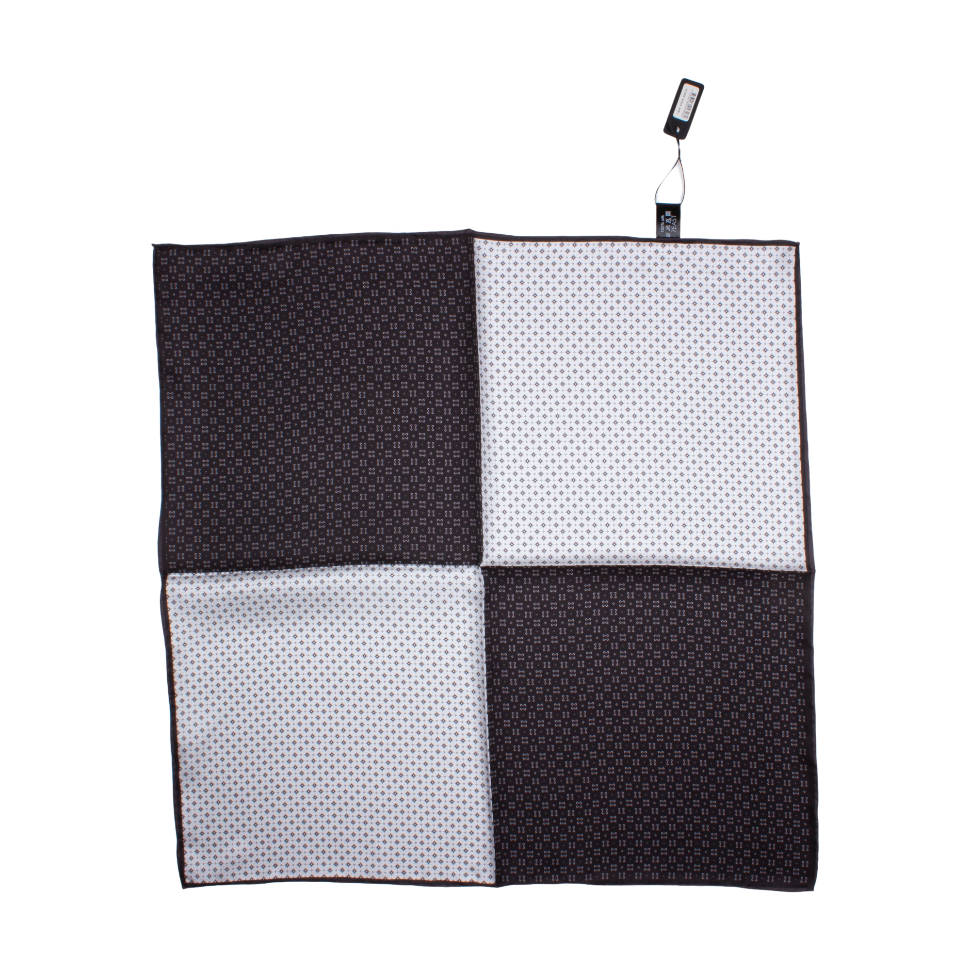 Leiston Sidensjal 50x50cm Svart