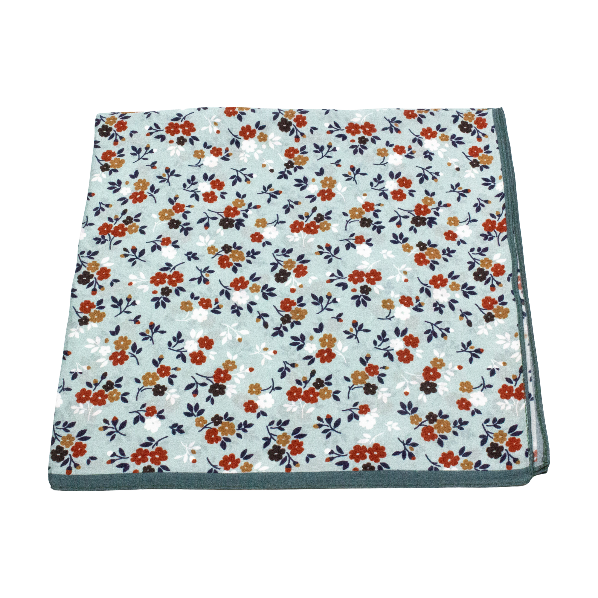 Watton Sidensjal 50x50cm Blå