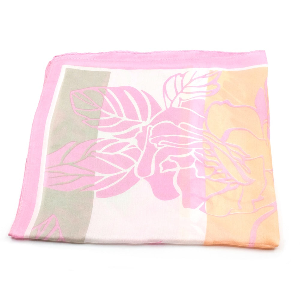Pantin Sidensjal 50x50cm Rosa