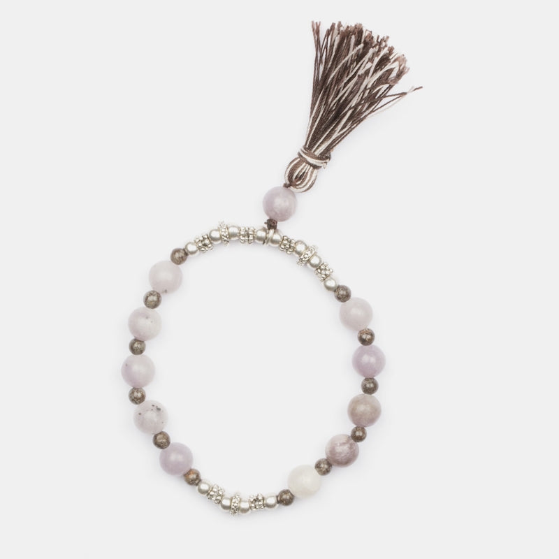Mala armband jaspis Brun
