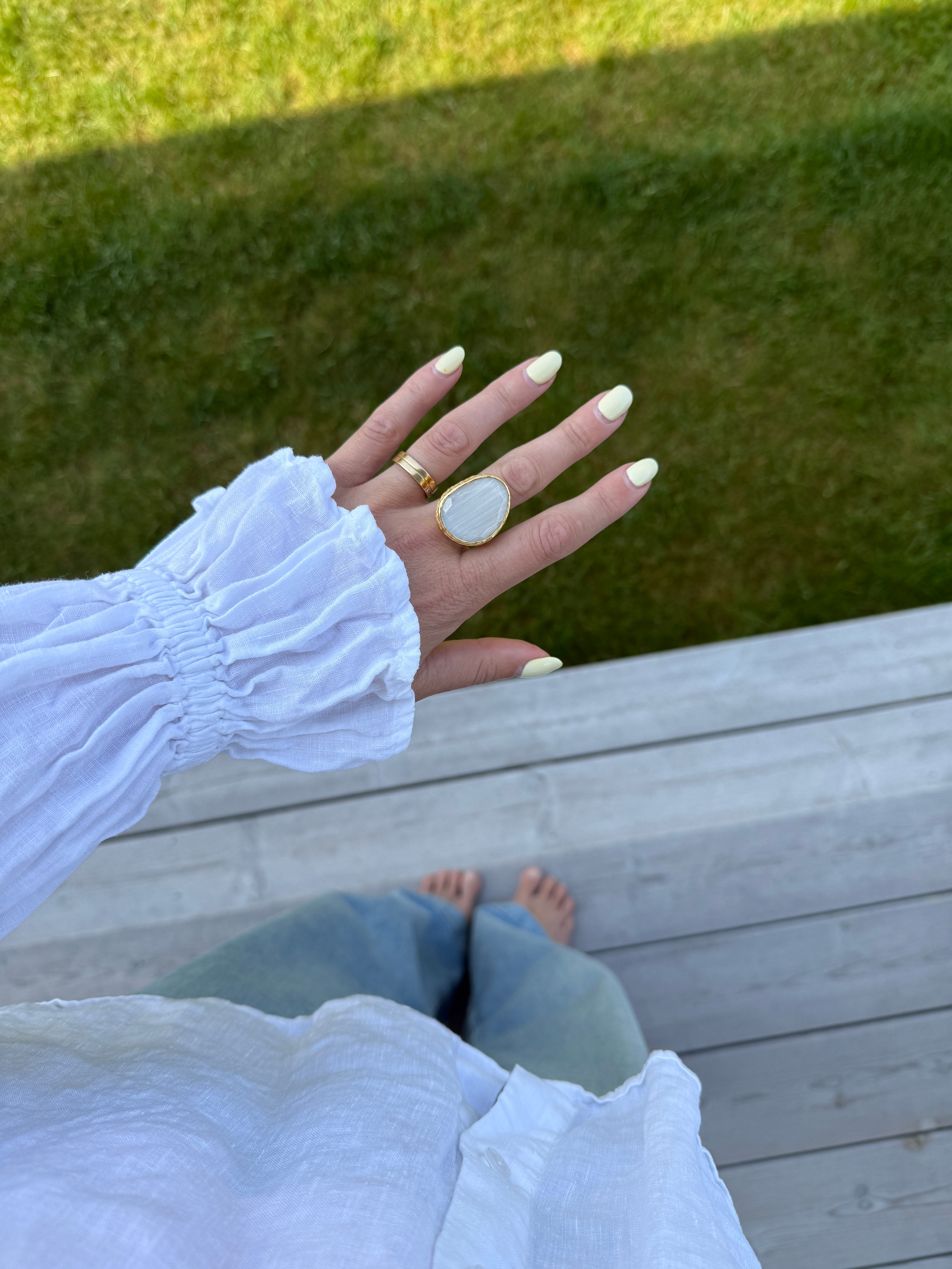 Omikron Big Ring Vit