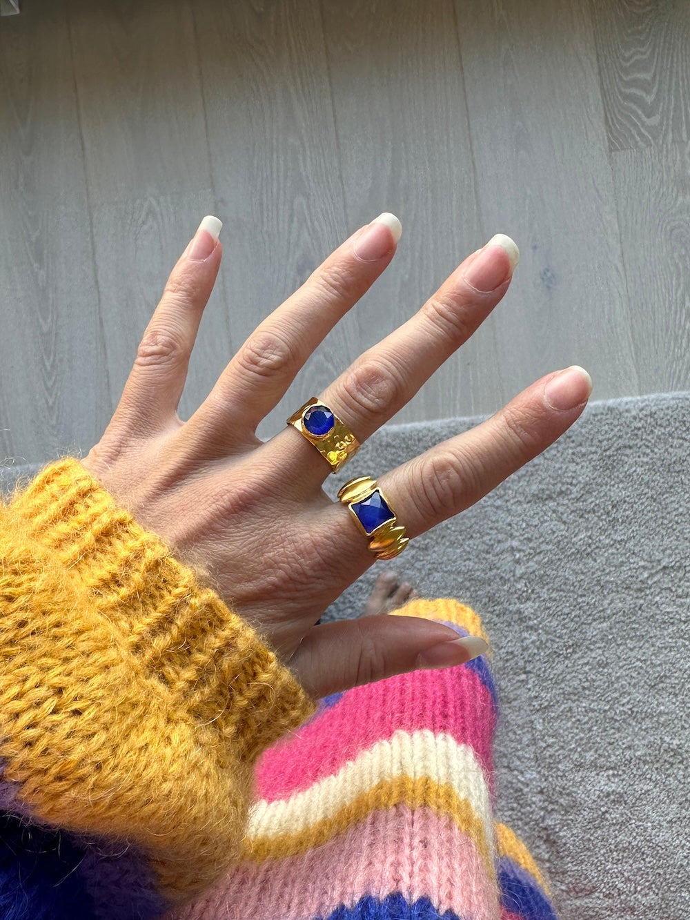 New Tau Ring Blue
