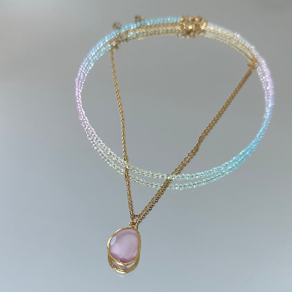 Rainbow Necklace Multi