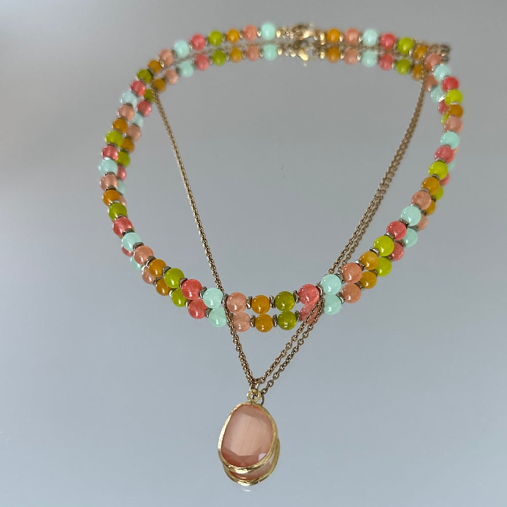 Sunshine Necklace 42cm Multi