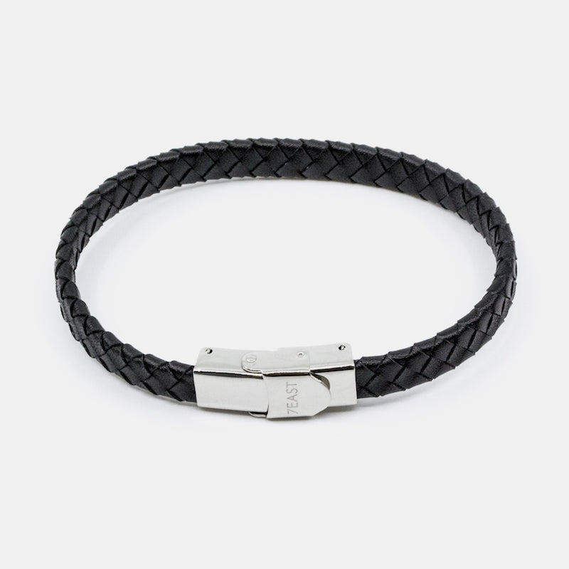Dusseldorf Justerbart Armband Svart Svart