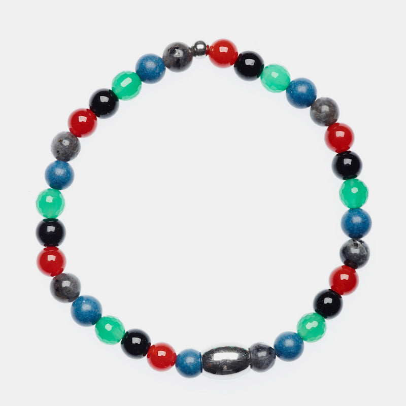 Benny Armband Mörk mix Multi