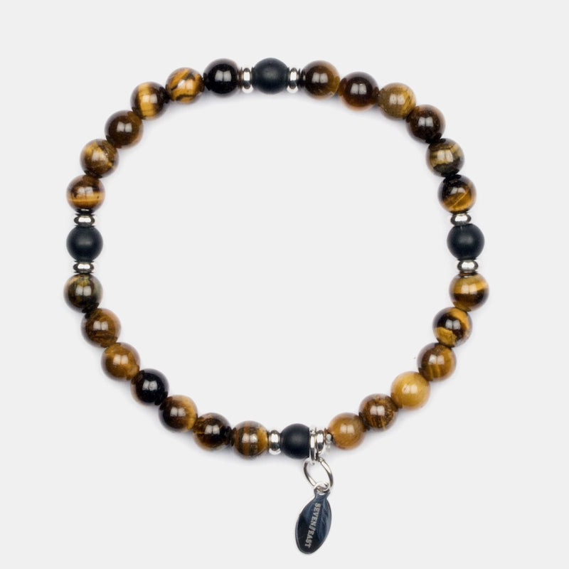 Christoffer Armband Tiger Brun