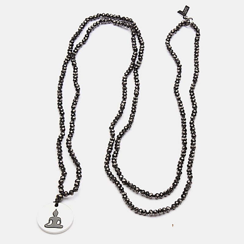 Ayama Halsband 90cm Stål Default Title