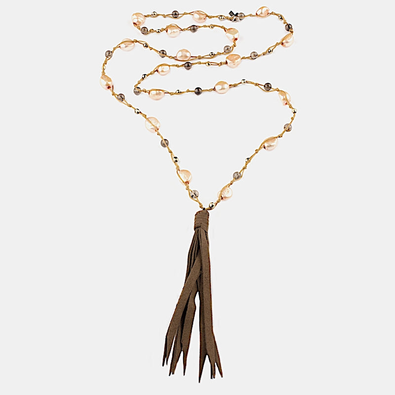 Dhyana Halsband Rosa Rosa