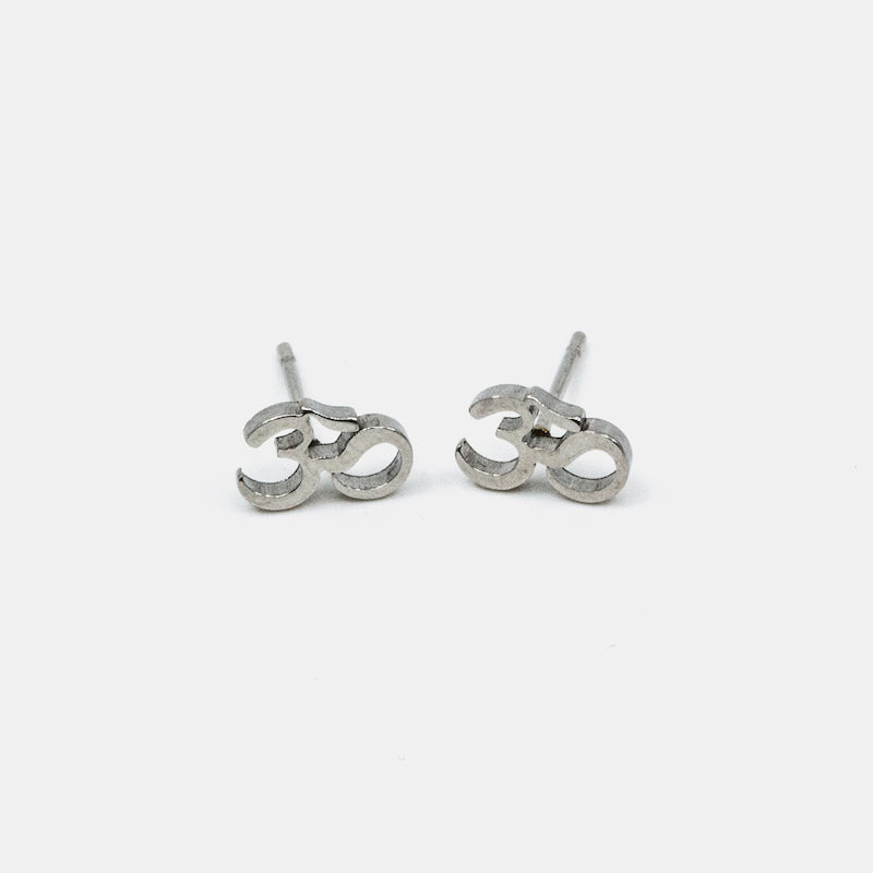 Ohm Örhänge Silver Silver