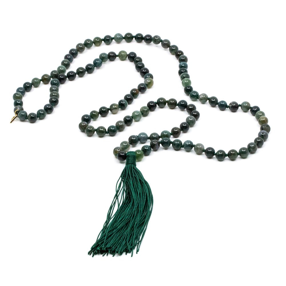 Mala Halsband Mossagat Grön
