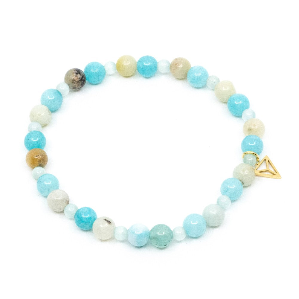 Single Beads Armband Turkos Turkos