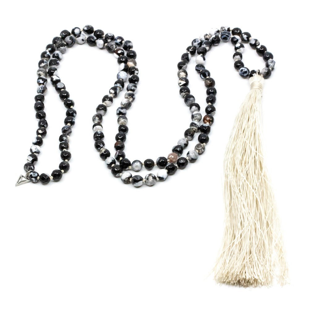 Tassel Halsband Svart Svart