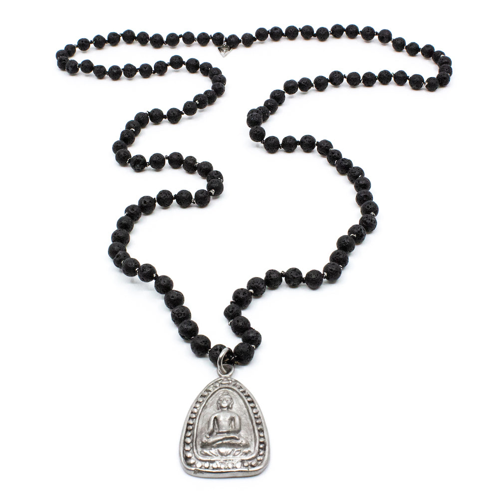 Icon Halsband Svart Lava