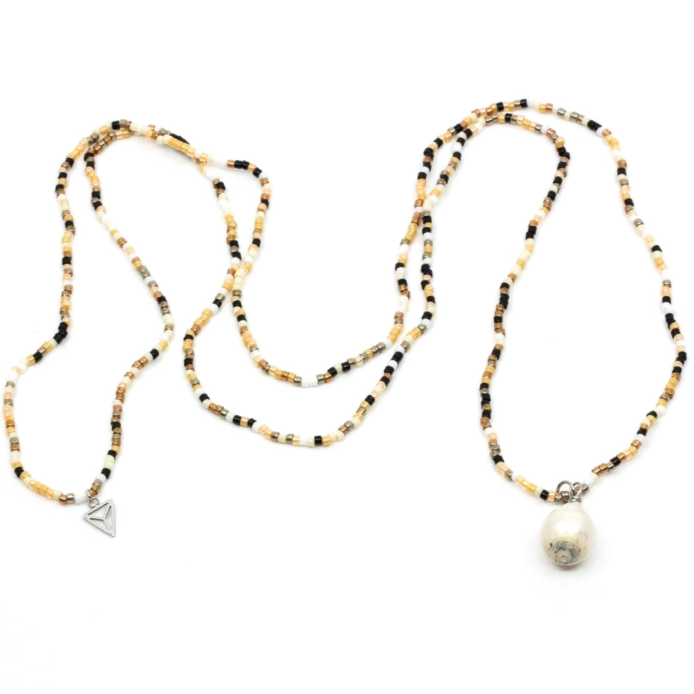 Natural Pearl Necklace Multi