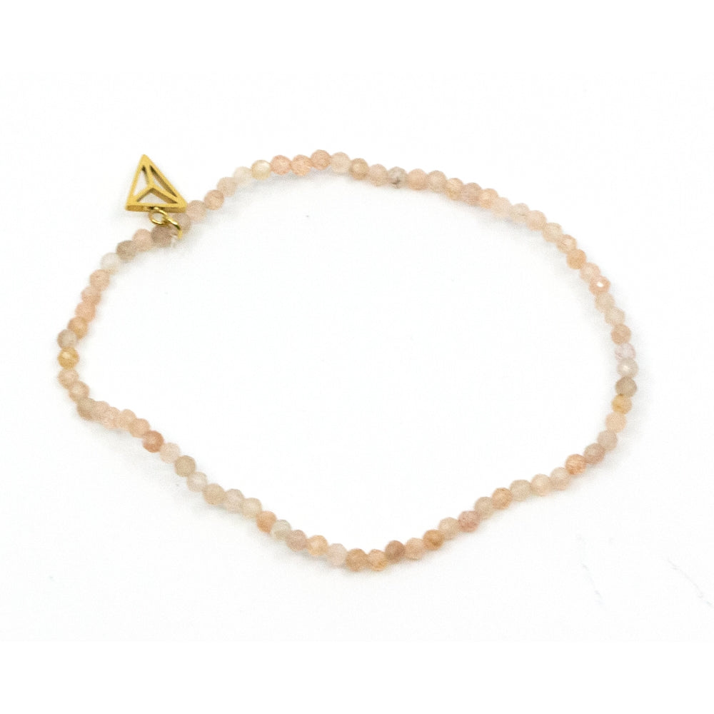 Mini Gem Armband Rosenkvarts