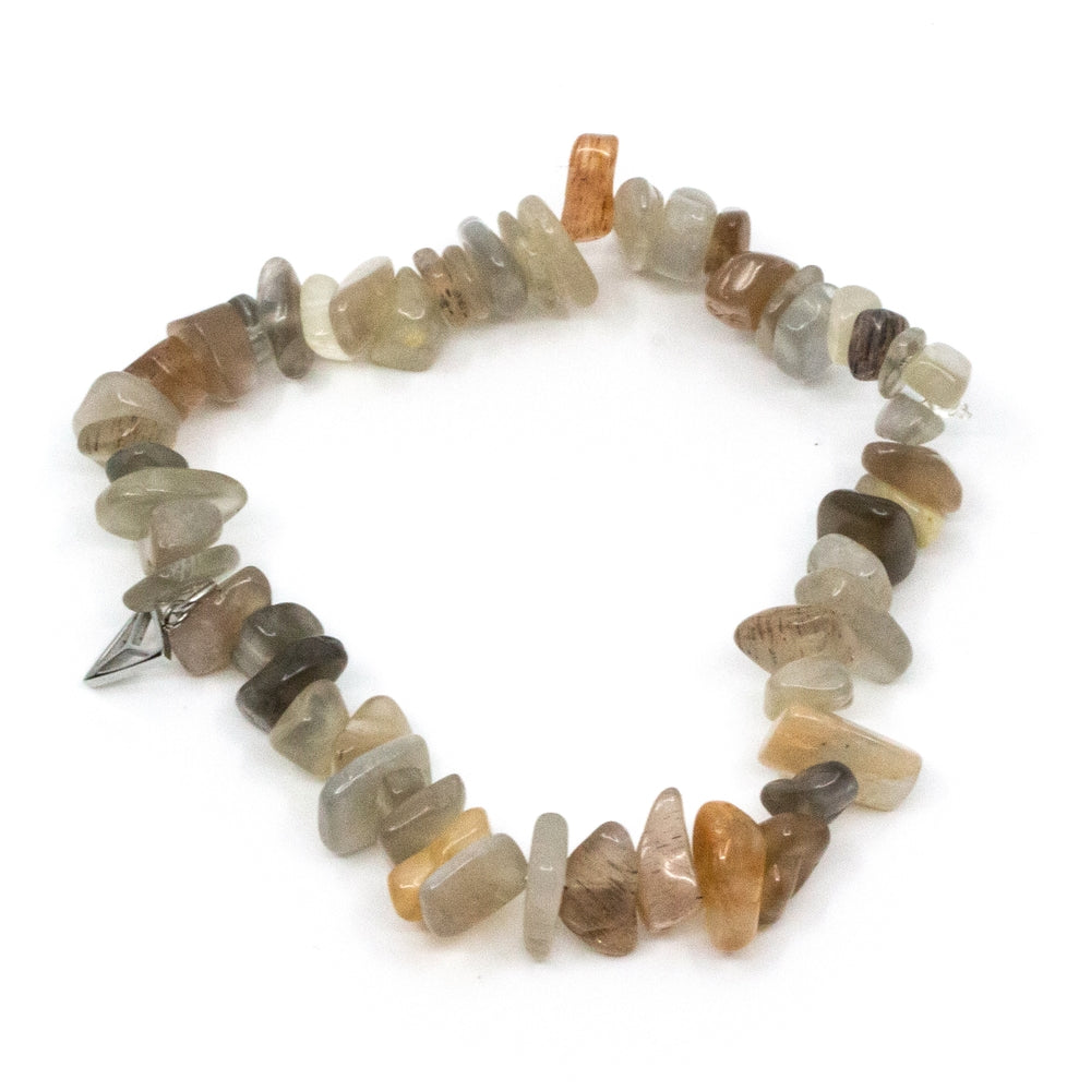 Natural Gem Bracelet Gray