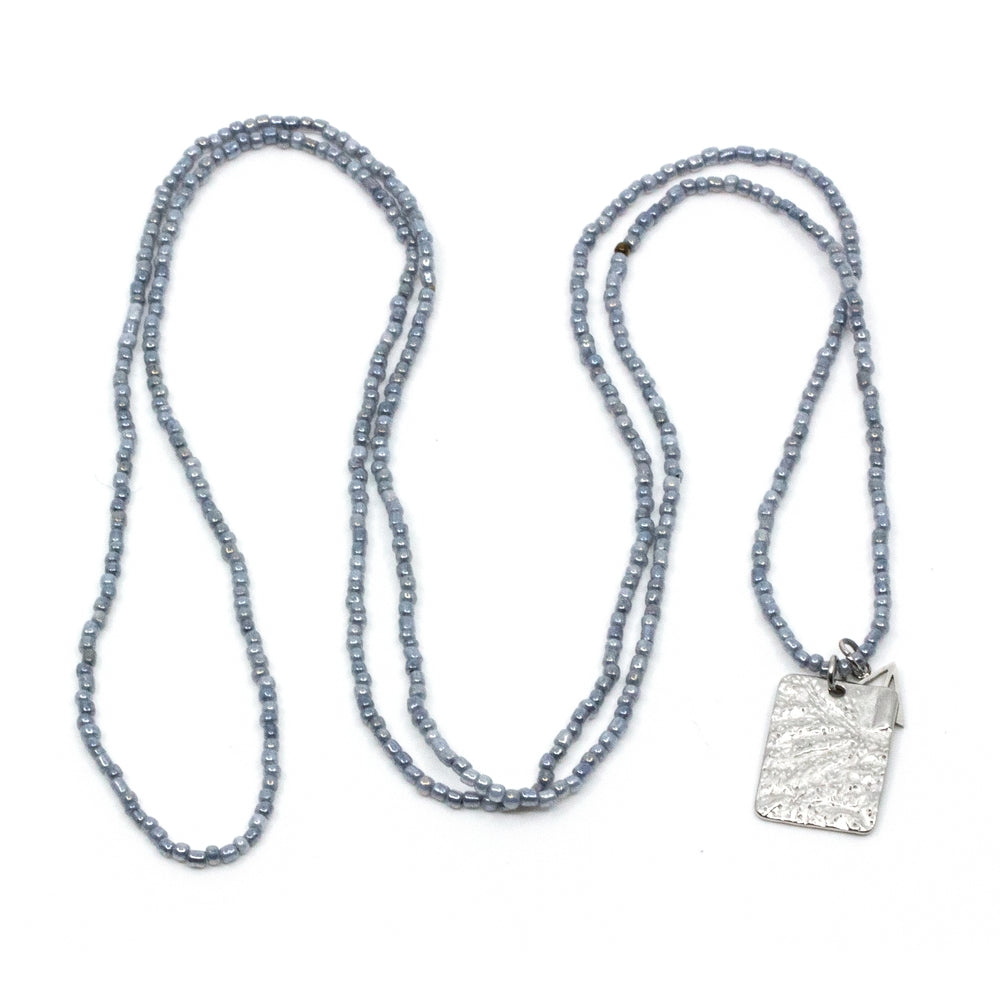 Sea Imprint Necklace Blue