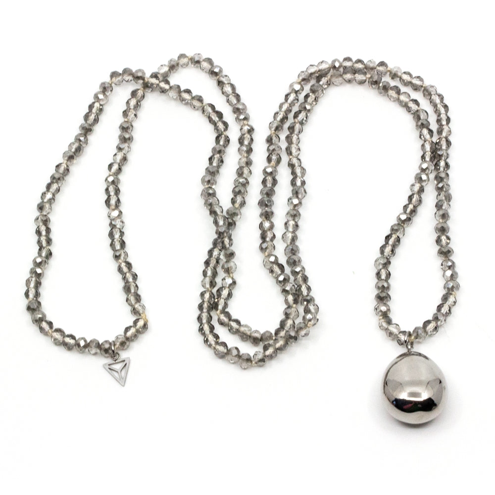 Big Drop Halsband Silver