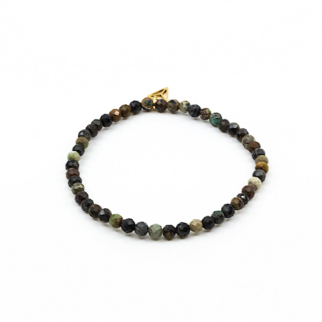 Simple Bracelet Green Jasper