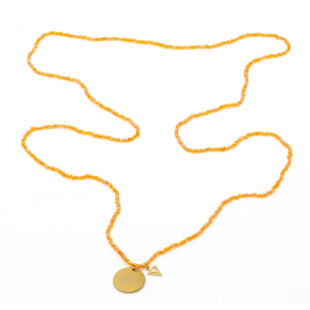 You Rock Halsband Orange