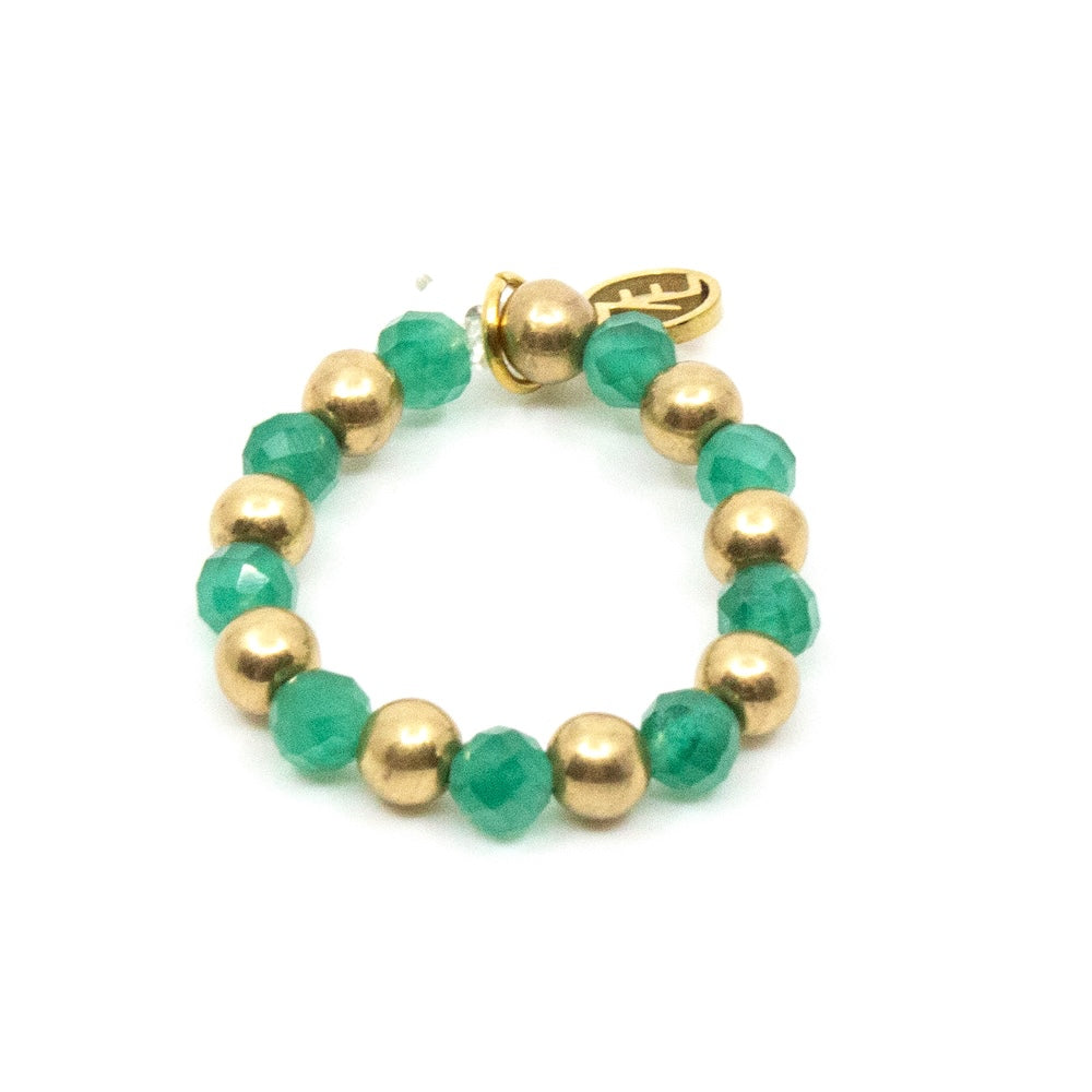 Jade Elastic Ring