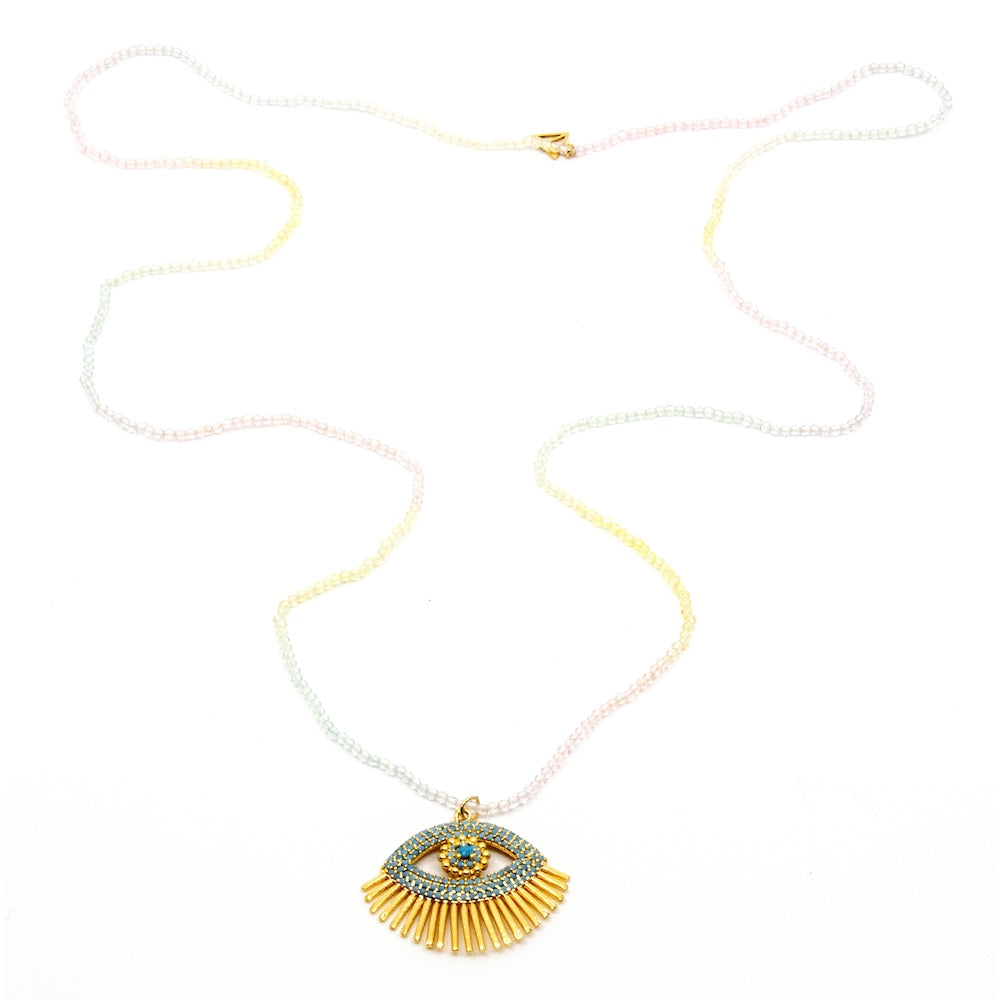 Eye Gazing Halsband Rainbow