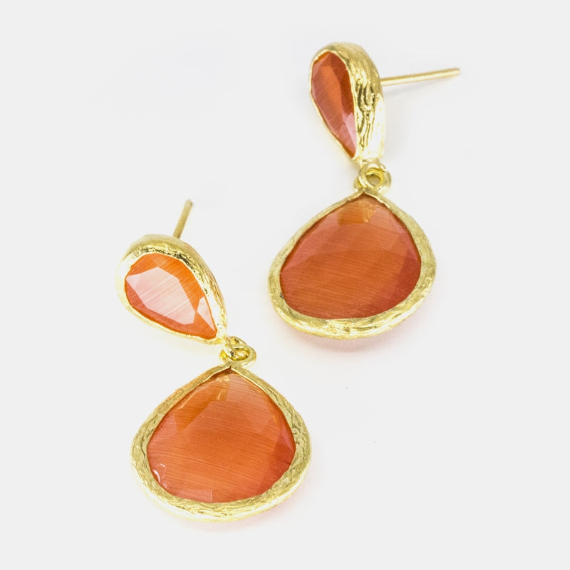 Demeter Örhänge Orange Orange