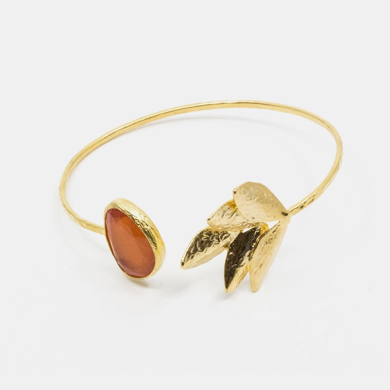 Eta Armband Guld Orange/Guld