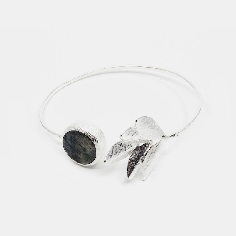 Eta Armband Silver Silver/Grå