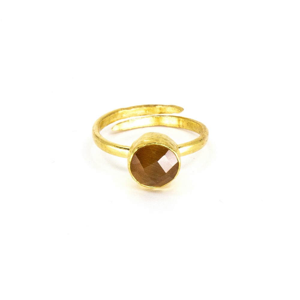 Tau Ring Rost Guld
