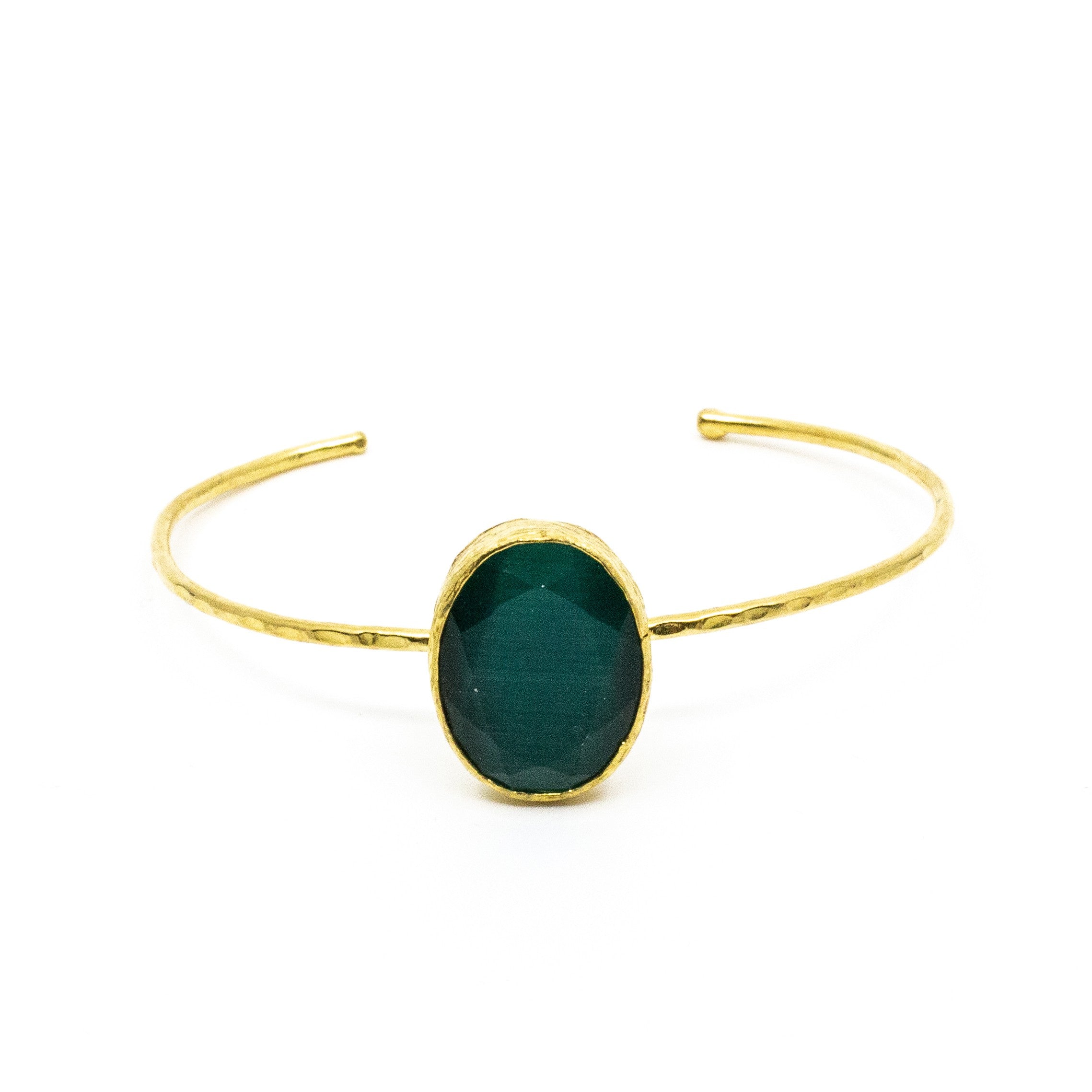 Theá Armband Petrol Guld