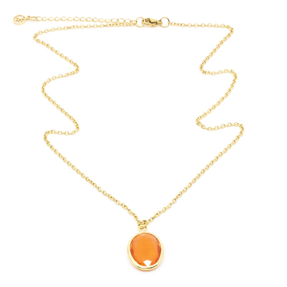 Thea Halsband 45cm Orange Orange