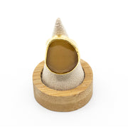 Omikron Big Ring Senapsgul