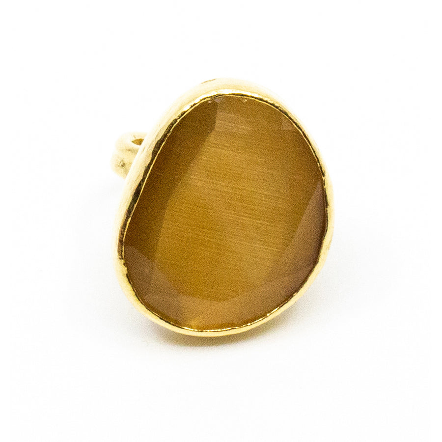 Omikron Big Ring Senapsgul