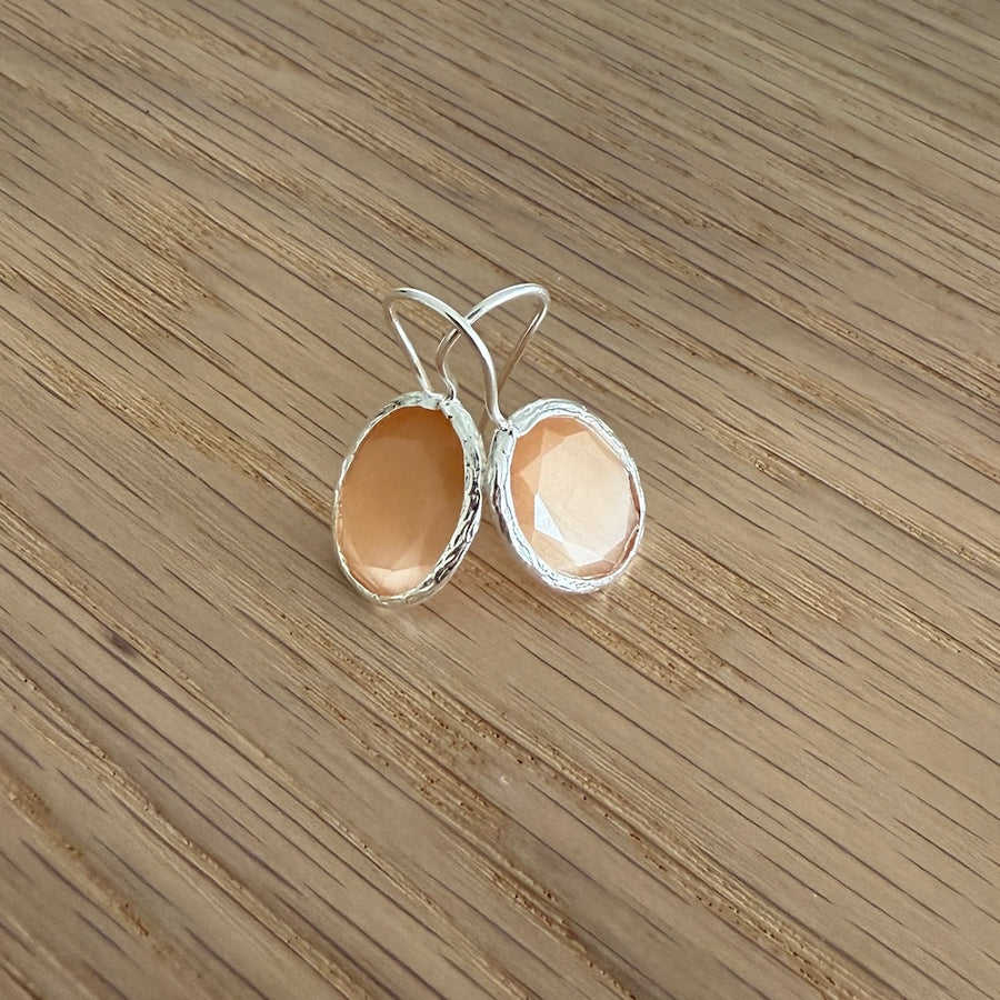 Thea Earring Silver Pink